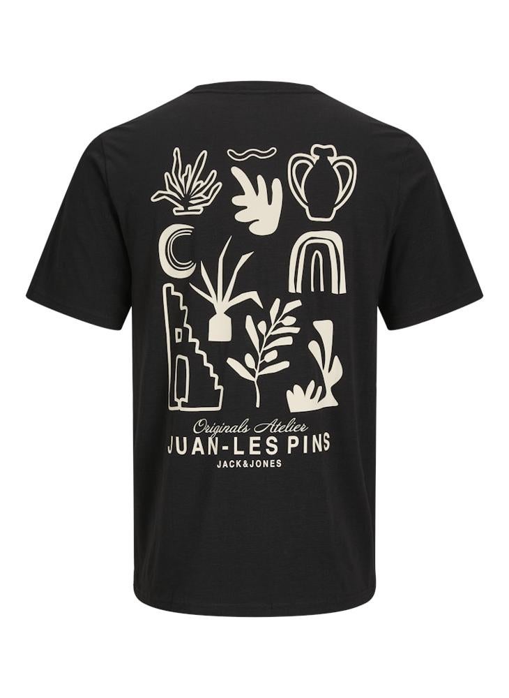 Jorcanggu Slub Element Back T-Shirt