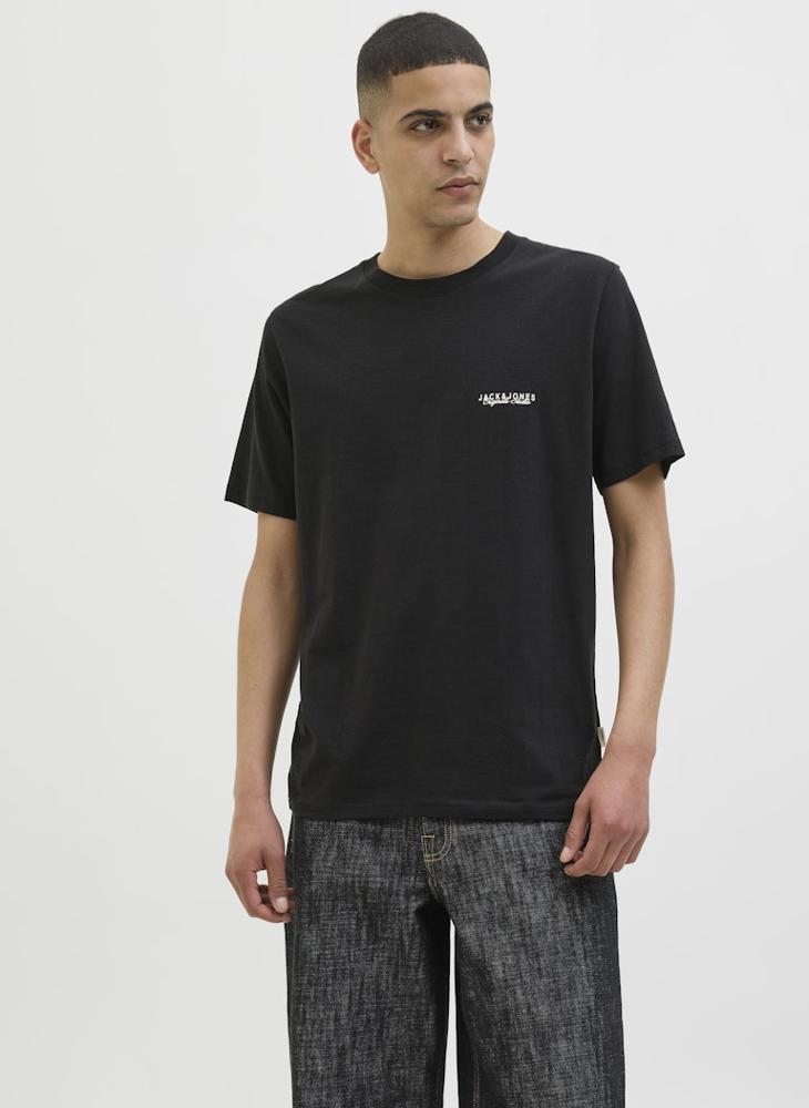 Jorcanggu Slub Element Back T-Shirt