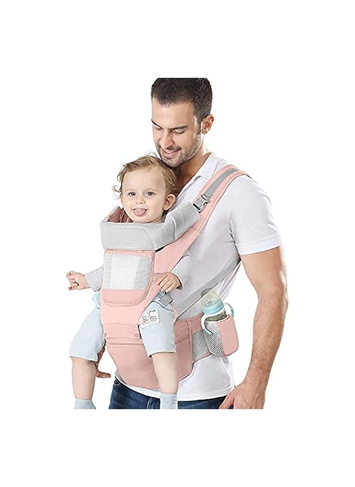 multifunction baby strap waist stool hip seat baby carrier, suitable for 0-36 months baby,6 in 1 carrying mode,adjustable size, very suitable for hiking shopping trip