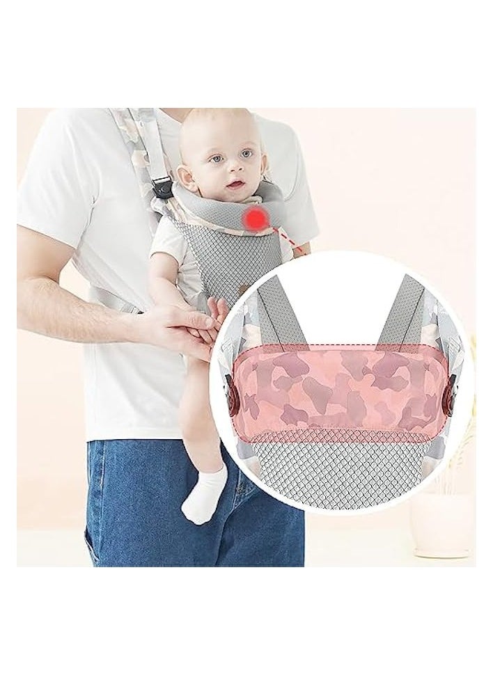 Baby Carrier, Lightweight Breathable Baby Carrier, 4-in-1 Infant Carrier, Convertible Front and Back Child Carrier Backpack, Multi-Function for Newborn Toddler 0 to 36 Months