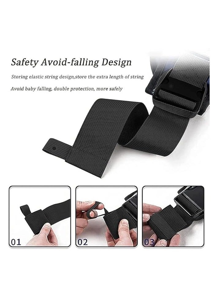 Baby Carrier Newborn to Toddler Adjustable Lightweight One Shoulder Labor-Saving Baby Carrier Sling Baby Wrap Sling Baby Hip Seat Carrier for Toddler Sling Baby Holder Carrier Baby Strap (Blue)