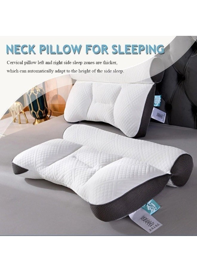 Bed Pillow Sleeping Pillow for Neck Support Sleeping Breathable Design Pillow Neck Protection Cushion