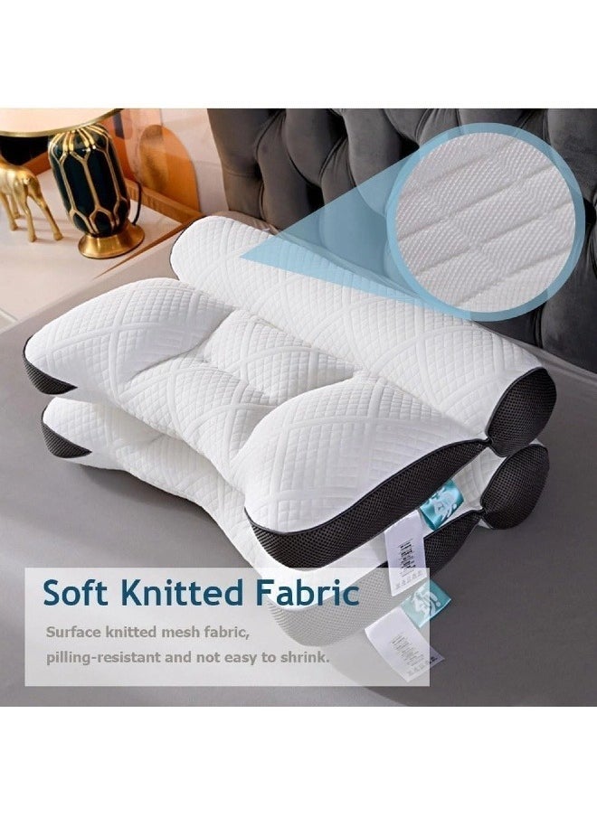 Bed Pillow Sleeping Pillow for Neck Support Sleeping Breathable Design Pillow Neck Protection Cushion
