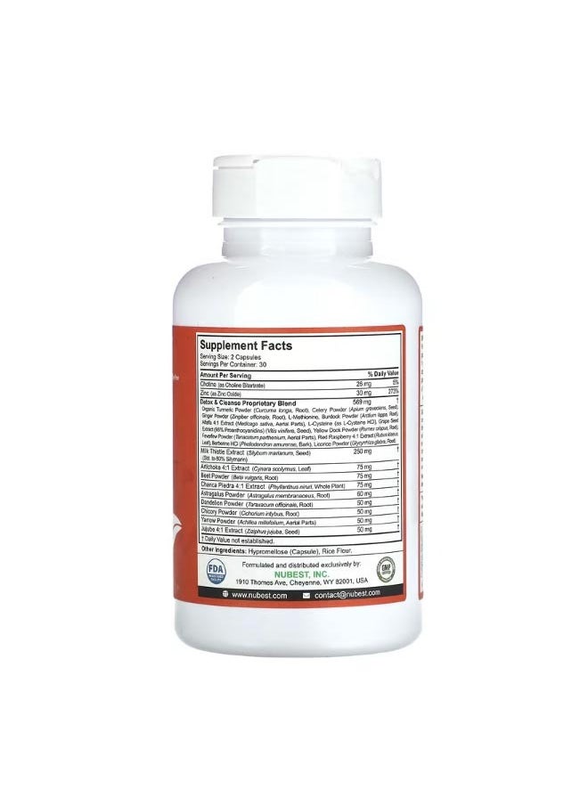 Livertox 60 Vegetarian Capsules