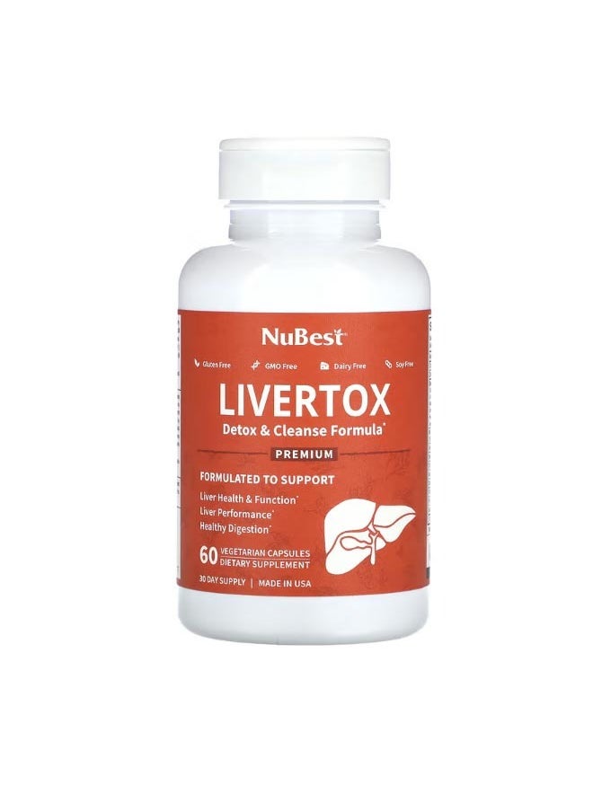 Livertox 60 Vegetarian Capsules