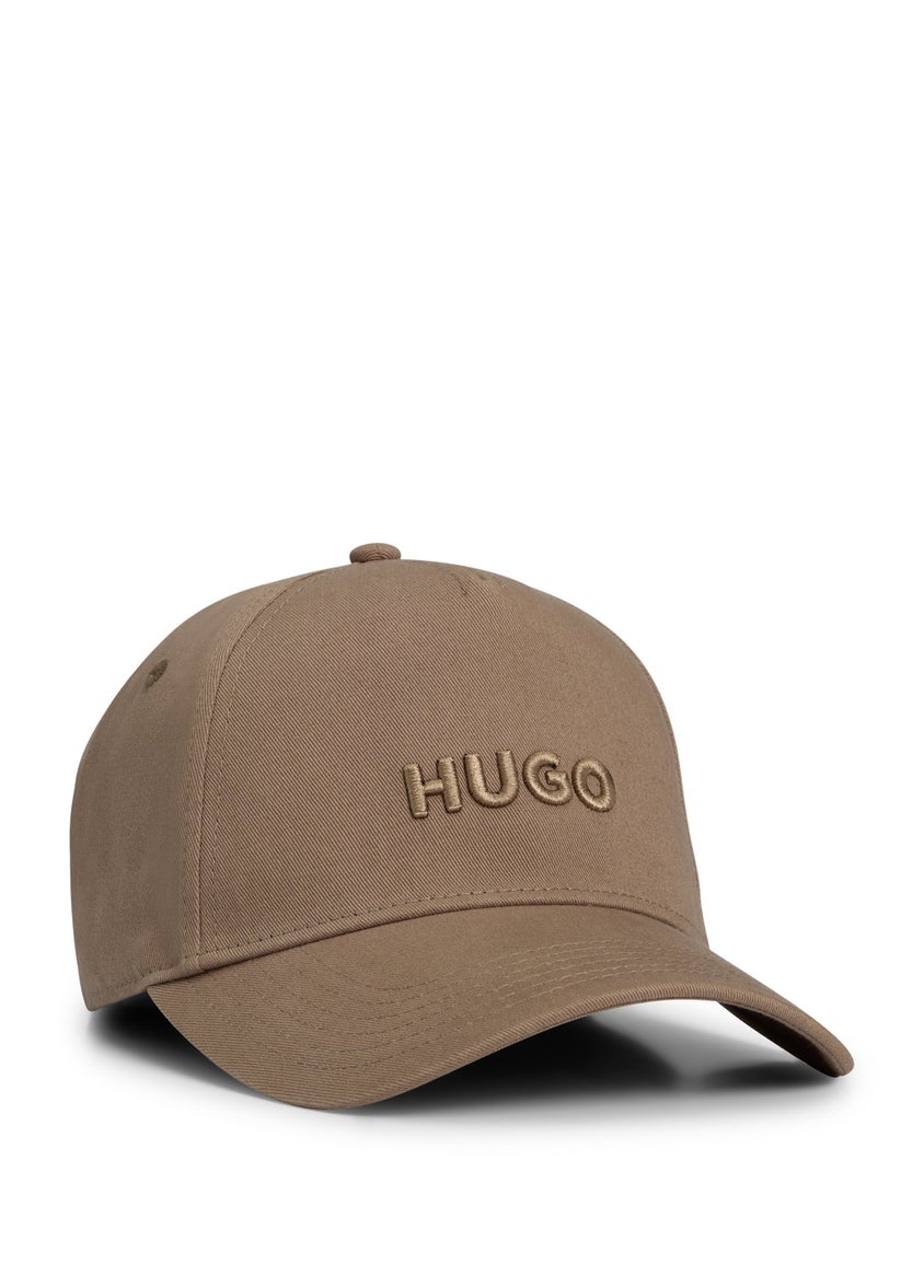 Cotton-twill cap with logo