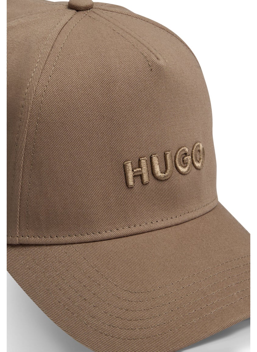 Cotton-twill cap with logo