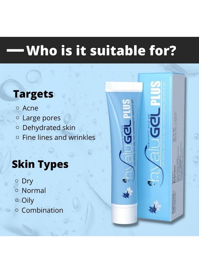 Plus Hyaluronic Acid Gel, 30Ml, Blue