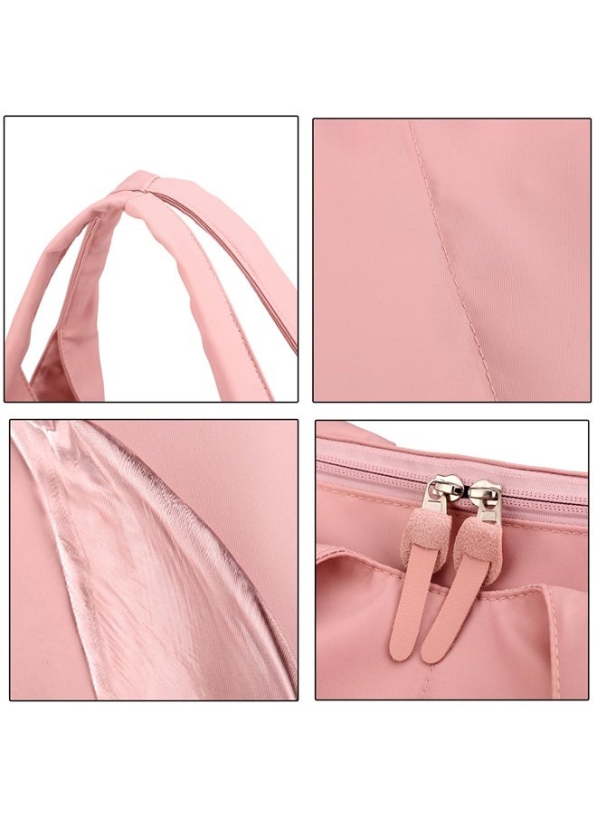 Yoga Gym Bag for Women with Shoes Compartment & Wet Dry Storage Pockets Lightweight Duffel Bag