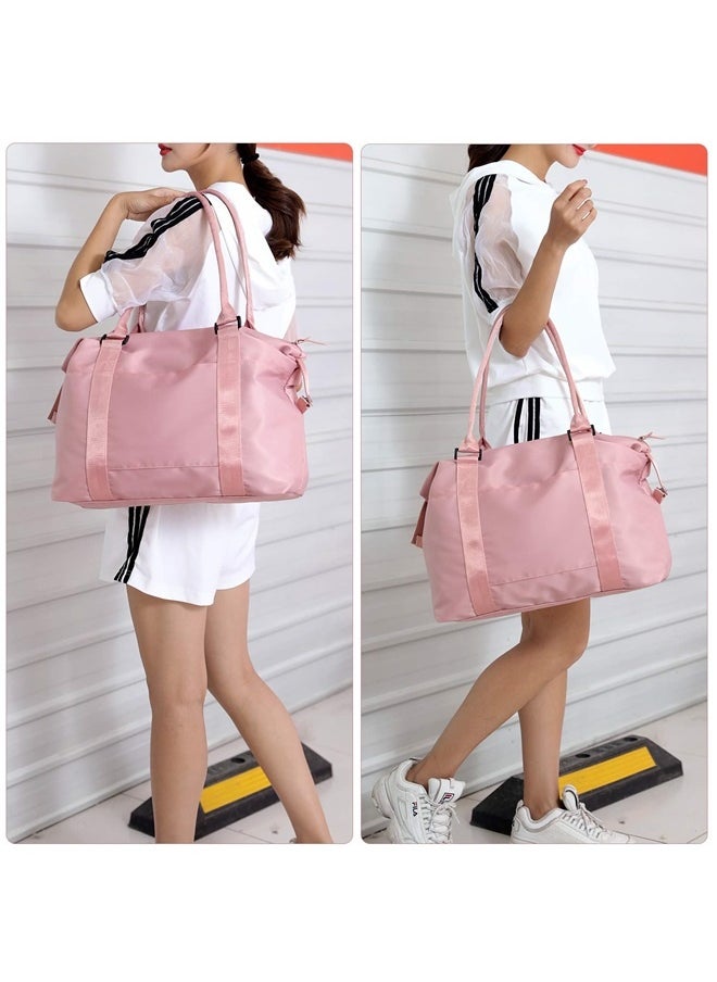 Duffle Tote Bag Weekender Bags for Women Travel with Trolley Sleeve