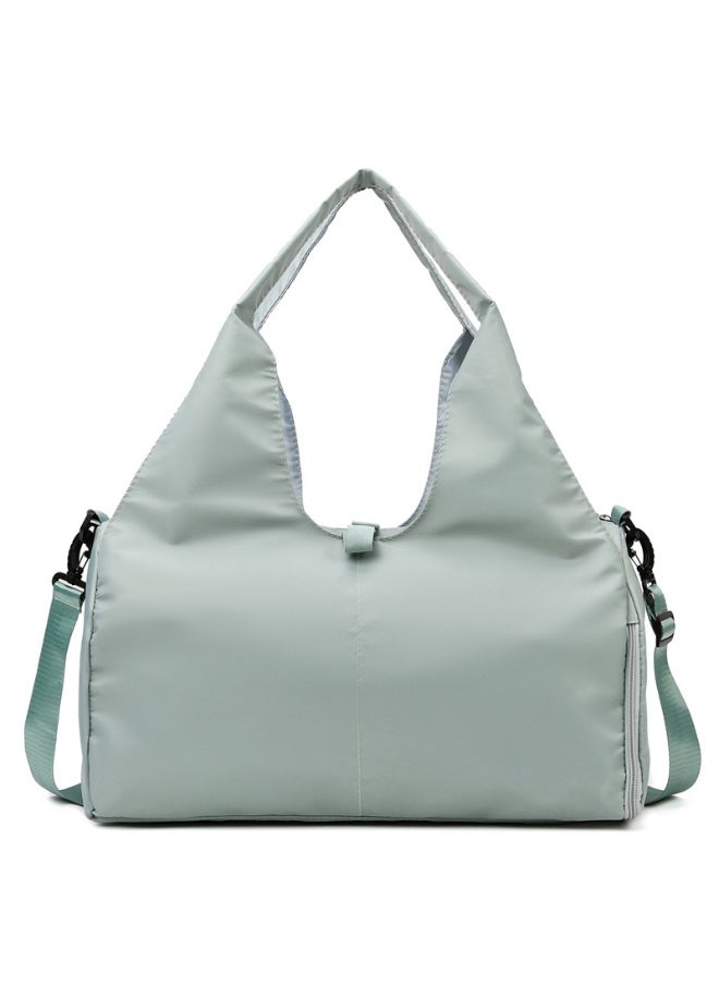 Stylish and Practical Women's Oxford Fabric Shoulder Bag - Large Capacity Yoga Fitness Tote