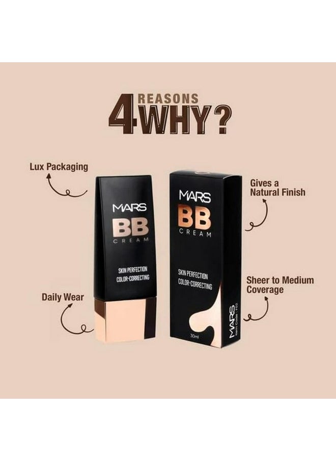 Bb Cream Lightweight Foundation | Blendable Bb Cream For Women | Colour Correction For All Skin Types (30 Ml) (Medium Beige)
