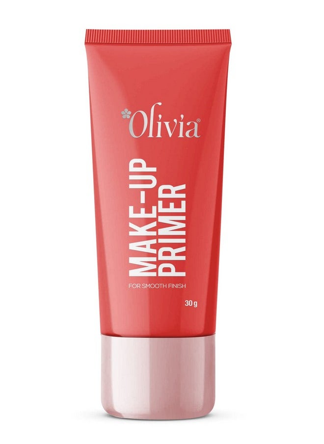 Olivia Matte Face Primer, Makeup Primer for Poreless Smooth Long Lasting Makeup - Waterproof Brightening Makeup Base| Blurs Fine Lines, Wrinkles & Pores | Hydrating, Lightweight & Non-sticky - 30gm