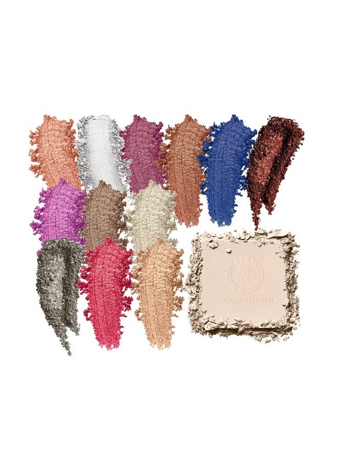 Professional Make Up 10 In 1 Eye Shadow Palette | Shimmer Matte Eye Shadow Palette | Multicolored (01)