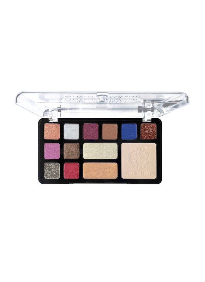 Professional Make Up 10 In 1 Eye Shadow Palette | Shimmer Matte Eye Shadow Palette | Multicolored (01)