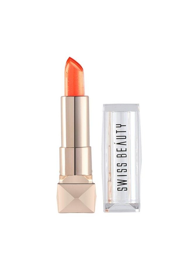 Swiss Beauty Glitter Color Changegel Lipstick Pink01 3.6G & Swiss Beauty Glitter Color Changegel Lipstick Red03 3.6G