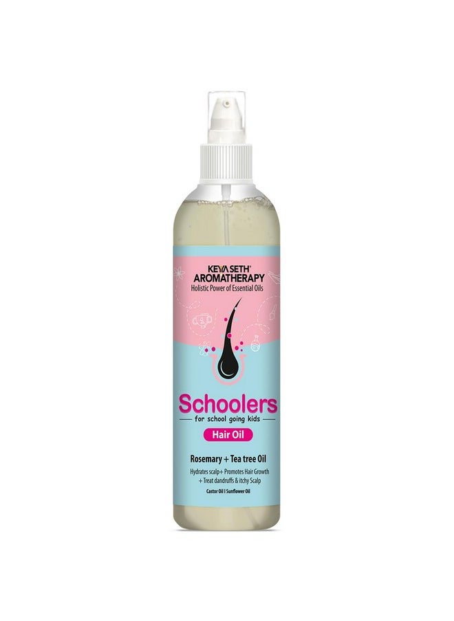 Keya Seth Aromatherapy Schoolers Hair Oil For School Going Kids Girl & Boy With Rosemary & Tea Tree Oil Strengthens & Promotes Hair Growth 200Ml