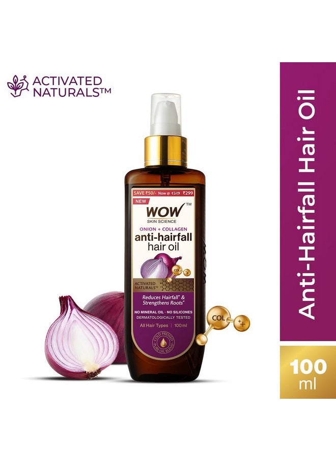 WOW Skin Science Onion Black Seed Hair Oil with Comb - 100mL