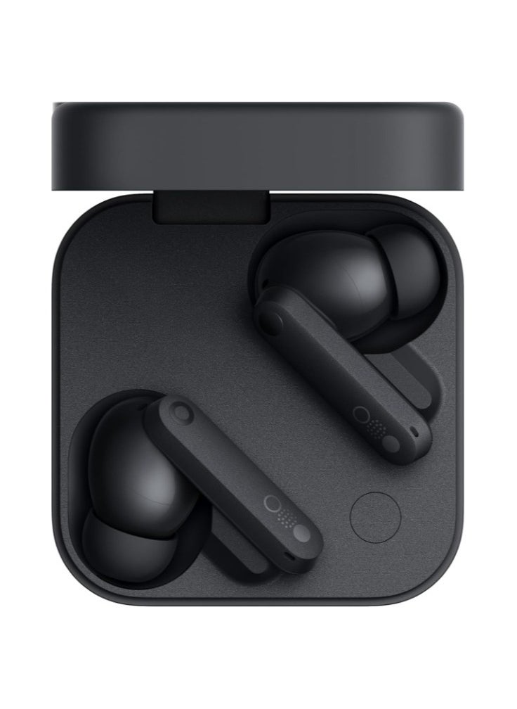 cmf Buds Pro 2,Integrated, True Wireless With Clear Voice Technology 2.0, 50 dB Smart Active Noise Cancellation, Spatial Audio Effect, Middle East Version black