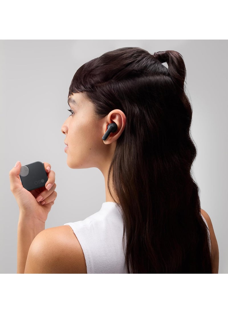 cmf Buds Pro 2,Integrated, True Wireless With Clear Voice Technology 2.0, 50 dB Smart Active Noise Cancellation, Spatial Audio Effect, Middle East Version black
