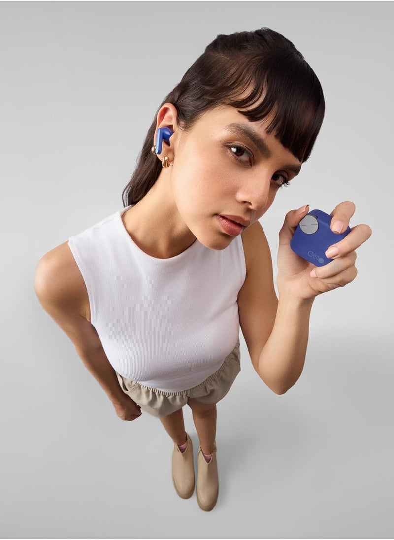 Buds Pro 2, Integrated, True Wireless With Clear Voice Technology 2.0, 50 dB Smart Active Noise Cancellation, Spatial Audio Effect,Middle East Version Blue