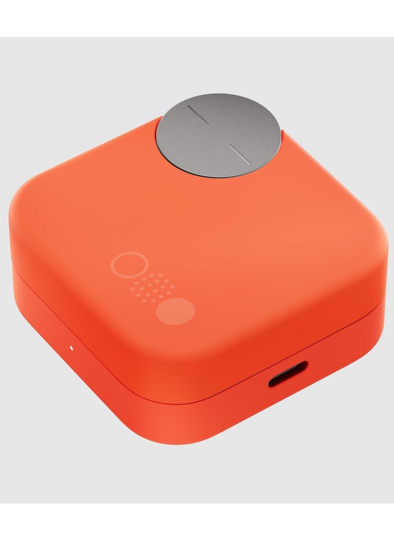 CMF Buds Pro 2, Integrated, True Wireless With Clear Voice Technology 2.0, 50 dB Smart Active Noise Cancellation, Spatial Audio Effect,Middle East Version orange