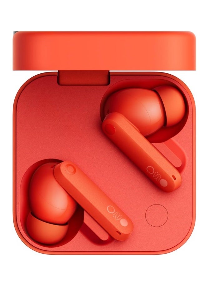 CMF Buds Pro 2, Integrated, True Wireless With Clear Voice Technology 2.0, 50 dB Smart Active Noise Cancellation, Spatial Audio Effect,Middle East Version orange