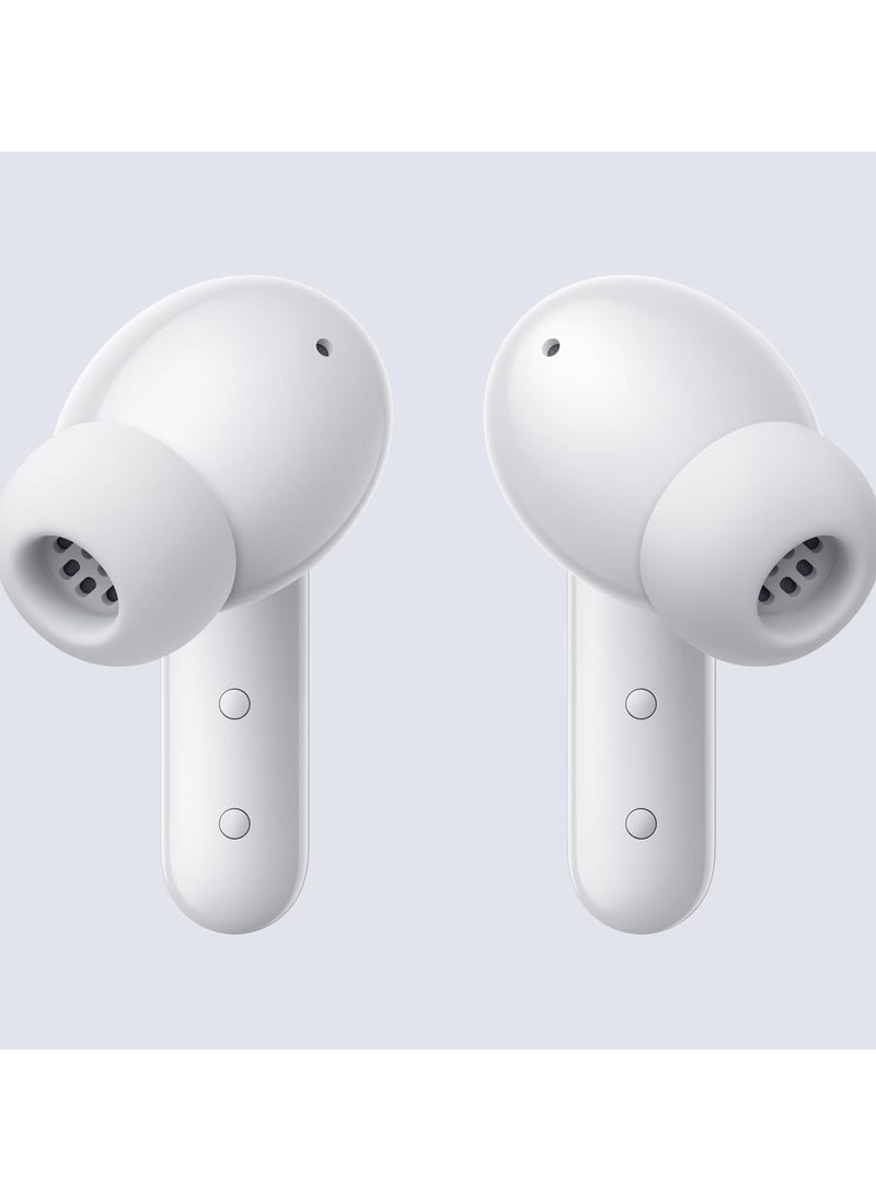 CMF Buds Pro 2, Integrated, True Wireless With Clear Voice Technology 2.0, 50 dB Smart Active Noise Cancellation, Spatial Audio Effect,Middle East Version white