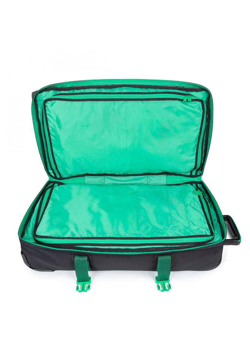 Tranverz SCabin sized wheeled luggage-Kontrast Stripe Black-EK00061L9J41