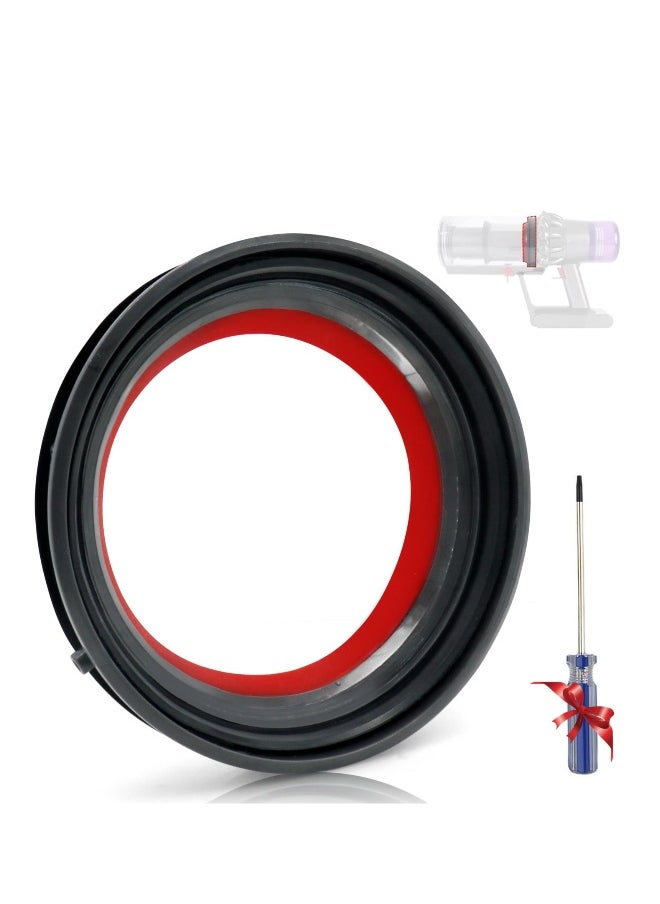 Dust Bin Bucket Top Fixed Sealing Ring for Dyson V11 V15 SV14 SV15 SV22 Vacuum Cleaner Dust Bucket/Dirt Cup Replacement Parts, Vacuum Cleaner Repair Accessories