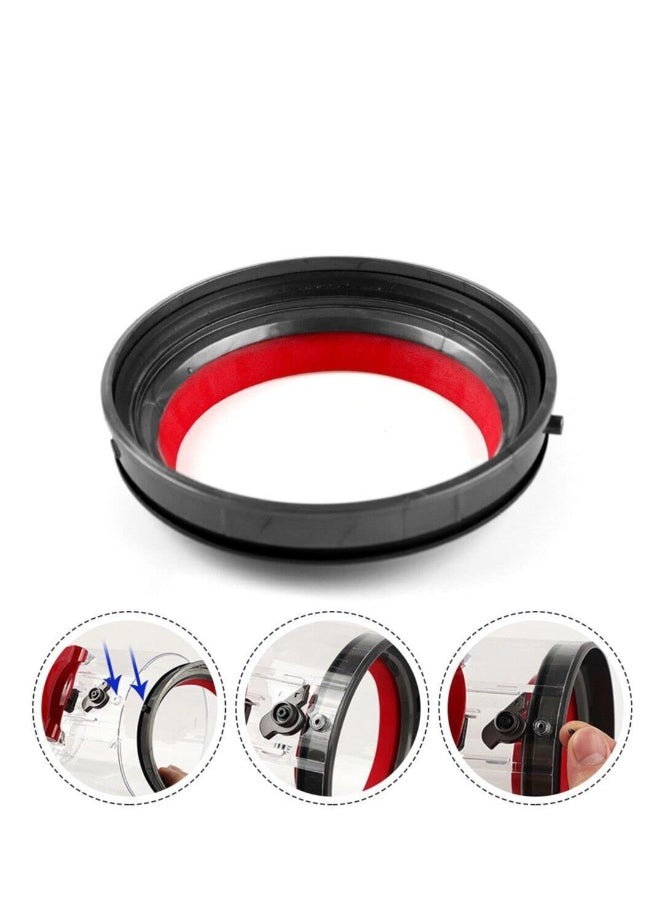 Dust Bin Bucket Top Fixed Sealing Ring for Dyson V11 V15 SV14 SV15 SV22 Vacuum Cleaner Dust Bucket/Dirt Cup Replacement Parts, Vacuum Cleaner Repair Accessories