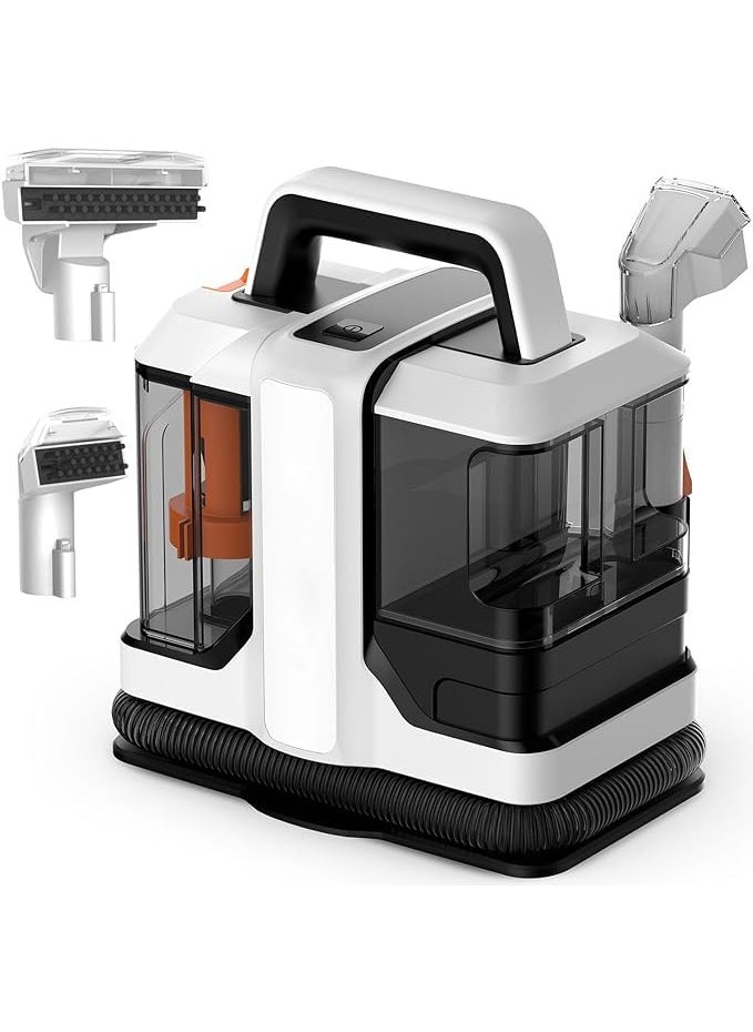 BLURISM Bed Vacuum Cleaner Wet and Dry Vacuum Cleaner for Home Lightweight Deep Couch Cleaner Machine with Powerful Suction for Pet StainsRug Car Seats and Narrow Spaces Stain Cleaner Machine