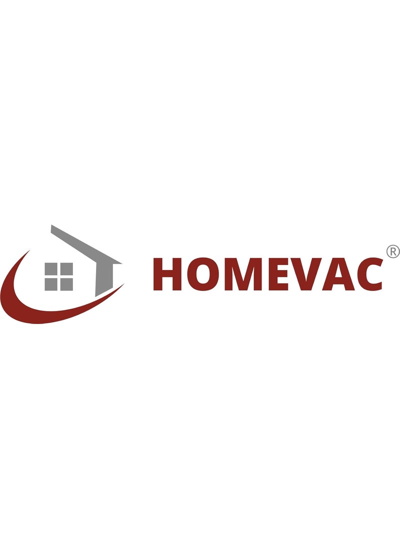 HOMEVAC GLAN20 Portable Wet Dry Vacuum Cleaner1400 Watts Powerful Suction 20 litres Stainless Steel with Blowing HEPA Filter