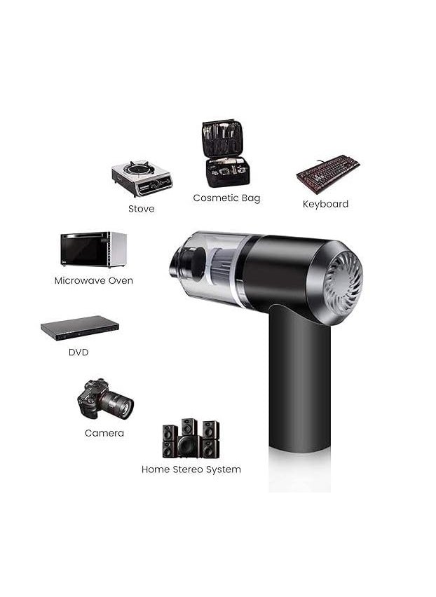 Kudh Products 2in1 Vacuum Cleaner Dust Collection Effortless Cleaning and Efficient Dust Removal 120W Power Handheld Wireless Vacuum Cleaner