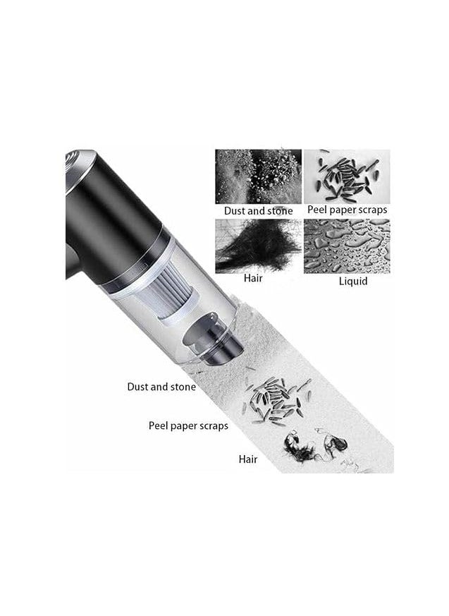 Kudh Products 2in1 Vacuum Cleaner Dust Collection Effortless Cleaning and Efficient Dust Removal 120W Power Handheld Wireless Vacuum Cleaner