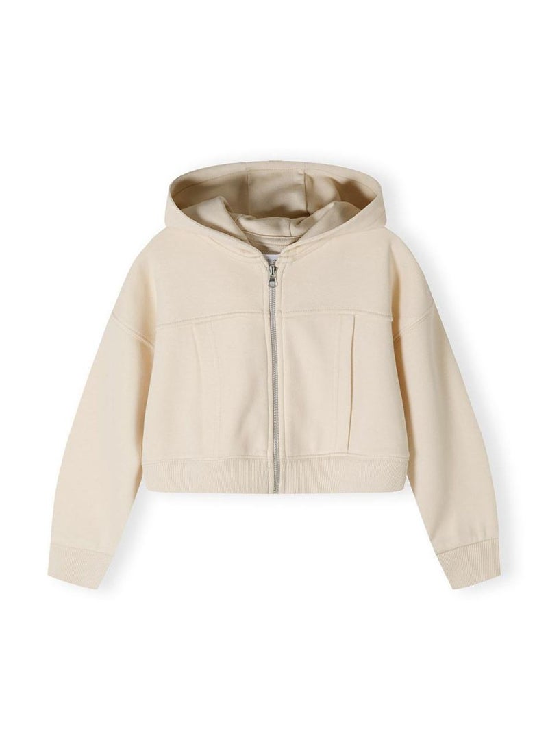 Kids Girls Tracksuit Set with Zip Hoodie and Jogger Trousers