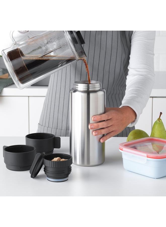 Steel vacuum flask, 1 l