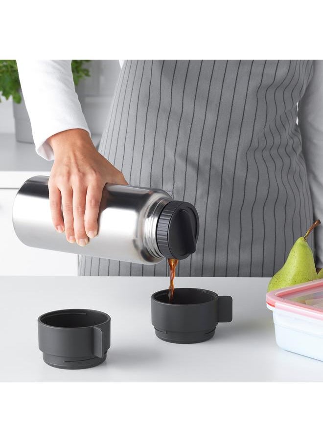 Steel vacuum flask, 1 l
