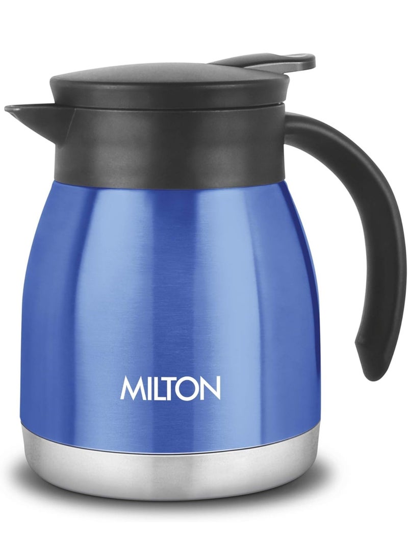 Milton Bistro 600 Thermosteel Carafe, 490 ml, Blue, Stainless Steel