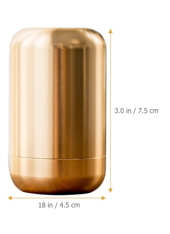2 pcs Tea Canister, Travel Portable Sugar Tea Storage Jar,  Food Storage Container, Airtight Empty Tins Kitchen Condiment Container,for Kitchen Sugar Coffee