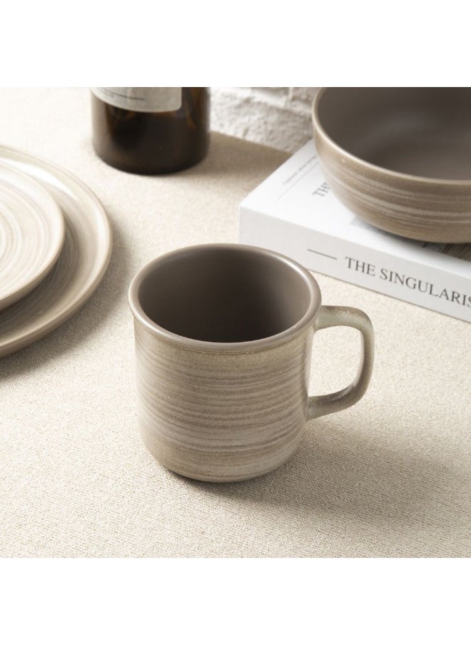 Youthful Bite 16-Piece Stoneware Dinner Set – Elegant & Durable Tableware for 4, Microwave & Dishwasher Safe, Perfect for Casual & Formal Dining, Everyday Use & Special Occasions