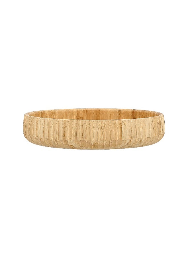 Bamboo salad bowl 30.5*6 cm
