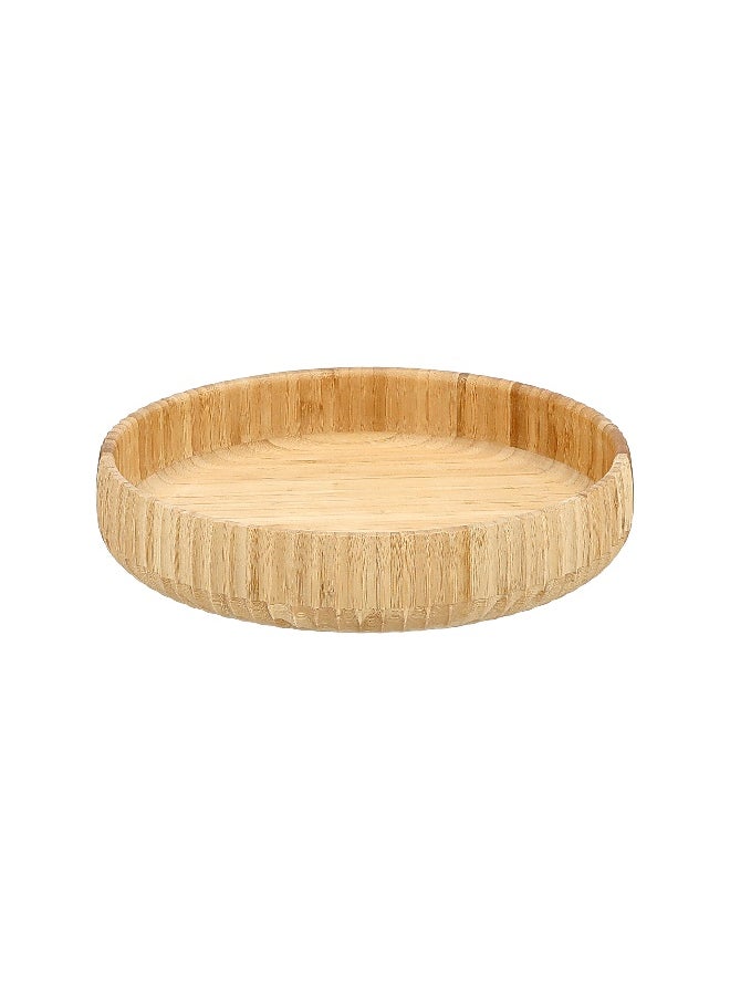Bamboo salad bowl 30.5*6 cm