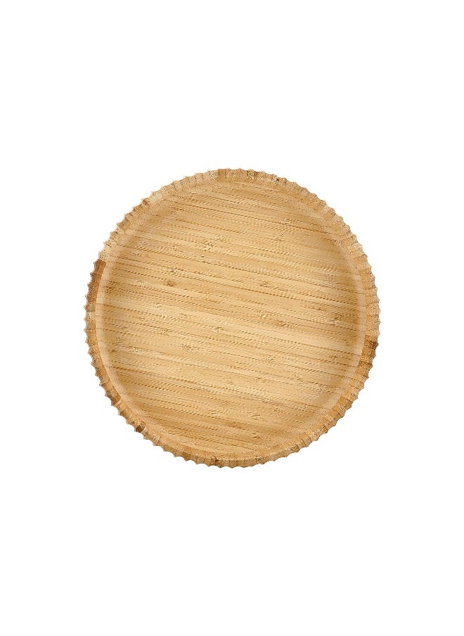 Bamboo salad bowl 30.5*6 cm