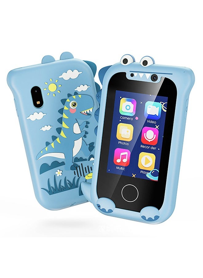 Kids Smart Phone Toys for Girls and Boys Ages 3-10 Toddler Play Travel Toys with Dual Camera Educational Learning Games Puzzles MP3 Music Player Birthday Gifts for Kids Girls and Boys 3 4 5 6 7 8 Ye