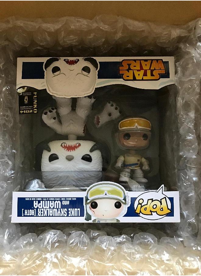 Funko Star Wars Pop! Vinyl Luke Skywalker and Wampa 2014 SDCC Exclusive Set