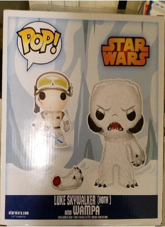 Funko Star Wars Pop! Vinyl Luke Skywalker and Wampa 2014 SDCC Exclusive Set