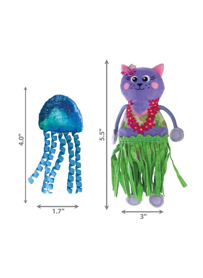 KONG Tropics Hula W/Catnip, 2 Pack