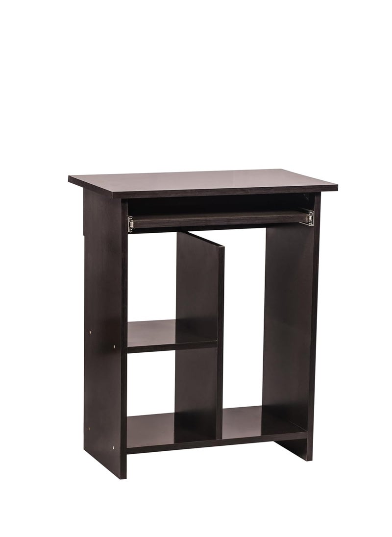 YOVA Interior Engineered Wood Elite Home Office Computer TableStudy DeskWriting Desk and Lap Desk for StudentsKids and AdultsPack of 1 Black