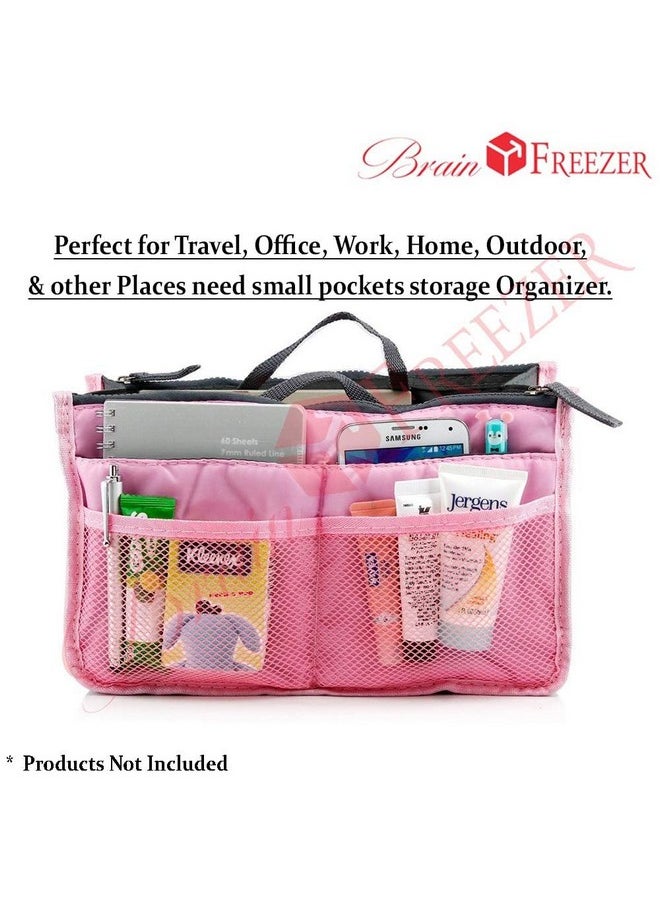 Pink Handbag Organizer For Easy Handbag Switching (Pink)